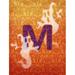 The Holiday Aisle® Barak Halloween Ghost Monogram Initial 2-Sided Garden Flag Metal | 40 H x 28 W in | Wayfair 1A06E4630BB74B449ABCC4B27A0E5797