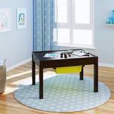 Harriet Bee Chama Rectangular Play Table Plastic in Gray/Brown | 32 H x 22 W in | Wayfair C29F4075C93B4BC9832388BC9DE358B5