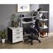 Inbox Zero Desk w/ Hutch Wood/Metal in Black | 35 H x 32 W x 18 D in | Wayfair 269522D84B3440A3B55484B38FCECCA0