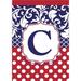 Red Barrel Studio® 2-Sided Garden Flag, Nylon in Red/Blue | 18 H x 13 W in | Wayfair 2C58226F6B7849F8939E80E257EFC42C