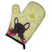 The Holiday Aisle® Saroyan French Bulldog Oven Mitt in Brown/Green/Pink | 8.5 W in | Wayfair 4E045A28549E4EF4B72B25CEDF62DC50