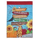 August Grove® Garonzik Signs of Fall 2-Sided Nylon Garden Flag | 18 H x 13 W in | Wayfair DC4E40E5F855401BA19A0FE2128D6913