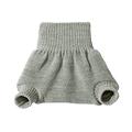 Disana Baby and Children's Wool Nappy Pants Pure Organic Merino Wool Grey Size 98/104