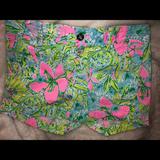 Lilly Pulitzer Shorts | Lilly Pulitzer Walsh Short Size 2 | Color: Green/Pink | Size: 2