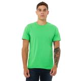 Bella + Canvas 3001C Jersey T-Shirt in Synthetic Green size 3XL | Ringspun Cotton 3001, B3001, BC3001