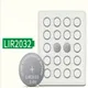 Batterie lithium-ion aste pile bouton pièce de rechange Eddie ion CR2032 CR 3.6 2032 V LIR2032
