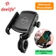 Deelife Support de téléphone de Moto pour Moto miroir Support Mobile Support chargeur USB chargement