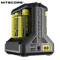 NITECORE-Chargeur de batterie à huit baies prend en charge automatiquement les ects et les