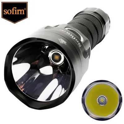 Sofirn – lampe de poche puissante C8G à 21700 LED SST40 2000lm 18650 torche avec ATR 2 groupes