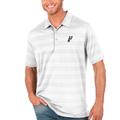 Men's Antigua White San Antonio Spurs Compass Polo