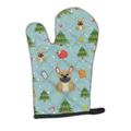 The Holiday Aisle® Silloth French Bulldog Oven Mitt Polyester in White/Brown | 8.5 W in | Wayfair 09FE76E62DE7448586821AF9320CFCE5