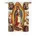 Fleur De Lis Living Mcglone Our Lady of Guadalupe 2-Sided Polyester House Flag in Blue/Red/Yellow | 18.5 H x 13 W in | Wayfair