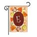 Red Barrel Studio® Autumn Monogram 2-Sided Polyester House Flag Metal in Red/Brown | 40 H x 28 W in | Wayfair 4250431C14BA45B28DA02A2CCDCECA3A