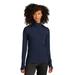 Sport-Tek LST560 Athletic Women's Sport-Wick Flex Fleece Full-Zip Jacket in True Navy Blue size Large | Polyester Blend