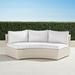 Pasadena II Modular Sofa in Ivory Finish - Air Blue with Canvas Piping, Standard - Frontgate