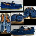 Polo By Ralph Lauren Shoes | Men's Polo Ralph Lauren Merton Leather Shoes | Color: Blue/Tan | Size: 10