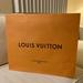 Louis Vuitton Bags | Authentic Louis Vuitton Gift Bag | Color: Blue/Orange | Size: 19” X 16” X 9”