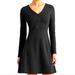 Athleta Dresses | Athleta Whereabouts Black Fit & Flare Dress | Color: Black | Size: Xs