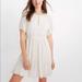 Madewell Dresses | Brand New Madewell Eyelet Dress In Off-White | Color: White | Size: 4