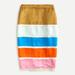 J. Crew Skirts | J Crew Crochet Ribbon Pencil Skirt In Color Block | Color: Blue/Pink | Size: 10