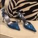 Kate Spade Shoes | Kate Spade Vintage Kitten Gorgeous Heels | Color: Blue | Size: 8