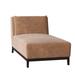 Duralee Barton Chaise Lounge Wood in Orange | 35 H x 34 W x 65 D in | Wayfair WPG15-645.36300-36.Casual Brown