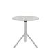 Bernhardt Design + PLANK Miura Foldable Table in White | 28.75 H x 27.5 W x 27.5 D in | Wayfair 9590-01-FD-02-FM02