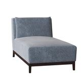 Duralee Barton Chaise Lounge Other Performance Fabrics in Gray | 35 H x 34 W x 65 D in | Wayfair WPG15-645.36300-5.Sable