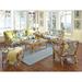 Bayou Breeze Rainey 6 Piece Conservatory Living Room Set in Blue/White | 35 H x 79 W x 22 D in | Wayfair Living Room Sets