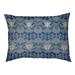 East Urban Home Dallas Football Baroque Indoor Pillow Polyester in Green/White/Blue | 4 H x 28 W x 18 D in | Wayfair