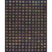 Blue 48 x 0.063 in Area Rug - Samad Rugs Metropolitan Geometric Handwoven Wool Dark Area Rug Silk/Wool | 48 W x 0.063 D in | Wayfair