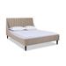 Joss & Main Helaina Tufted Low Profile Platform Bed Upholstered/Polyester in Gray | 42.5 H x 63.5 W x 86 D in | Wayfair