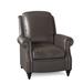 Birch Lane™ Knightdale 34" Wide Faux Leather Standard Recliner Fade Resistant/Genuine Leather in Brown | 40 H x 34 W x 39.5 D in | Wayfair