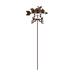 The Holiday Aisle® Dezra Pumpkins Weathervane Metal/Steel in Brown/Gray | 28 H x 21 W x 9 D in | Wayfair 3E83FFA67B4345C49063A180D669EDD7