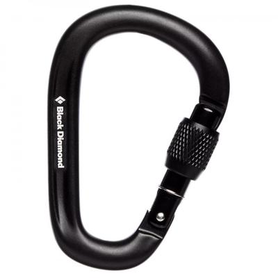 Black Diamond - Pearlock Screwgate Carabiner - HMS-Karabiner schwarz Image