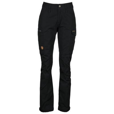 Fjällräven - Women's Kaipak Trousers Curved - Trekkinghose Gr 48 - Fixed Length schwarz Image