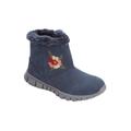 Wide Width Women's The Fable Weather Shootie by Comfortview in Denim (Size 9 1/2 W)