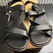 Michael Kors Shoes | Michael Kors Mackey Leather Sandal | Color: Black | Size: 9.5