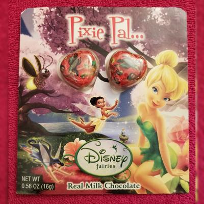 Disney Toys | Disney Fairies Pixie Pal Valentine's Day Card | Color: Silver | Size: Osg