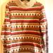 J. Crew Sweaters | J.Crew Sweater | Color: Black/Brown/Red | Size: M