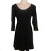 American Eagle Outfitters Dresses | Medium All Black Three Quarter Sleeve Dress | Color: Black | Size: M