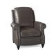 Birch Lane™ Knightdale 34" Wide Faux Leather Standard Recliner Fade Resistant/Genuine Leather in Brown | 40 H x 34 W x 39.5 D in | Wayfair