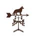 Winston Porter Leny German Shepherd Weathervane Metal/Steel in Brown/Gray | 24 H x 21 W x 9 D in | Wayfair 45F09AA17A174998BBB6CFB3CB70E10A