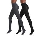 No Nonsense Damen Super Opaque Tights With Control Top Strumpfhose, Schwarz Kopfsteinpflaster, L EU