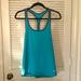 Under Armour Tops | New Under Armour Racer Back Tank Top Mesh Medium | Color: Blue/Green | Size: M