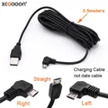 XCGaoon-Câble Micro USB Incurvé de Chargement de Voiture pour Caméra DVR Enregistreur Vidéo GPS