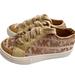 Michael Kors Shoes | Michael Kors Sparkle Tan Sneakers | Color: Gold/Tan | Size: 2bb