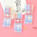 Stylo à bille créatif unique beaux stylos gel arc-en-ciel colorés fournitures scolaires de bureau