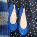 J. Crew Shoes | J Crew Leather Ballet Flats | Color: Blue | Size: 6