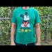 Disney Shirts | Disney Angry Mickey Tee Sz Med | Color: Green | Size: M